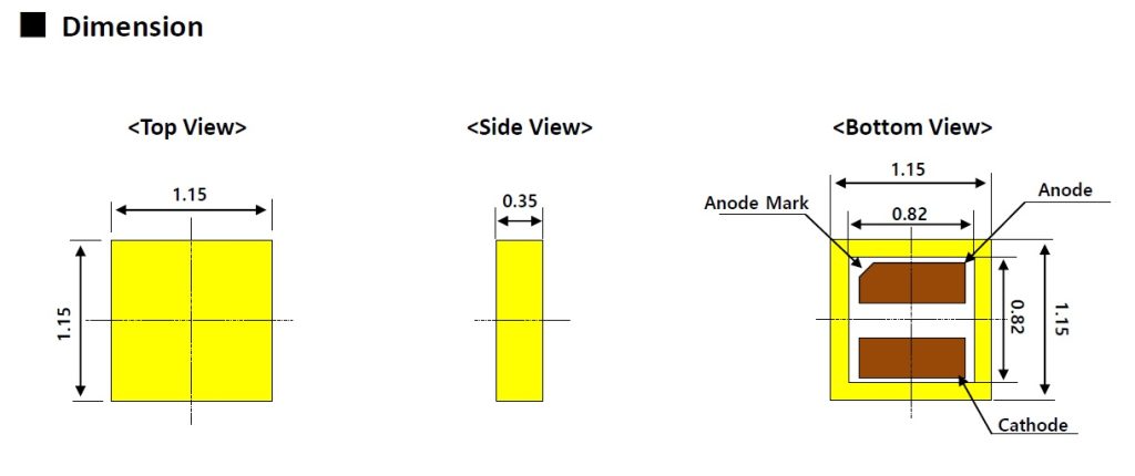 SAMSUNG LED Chip LM101A